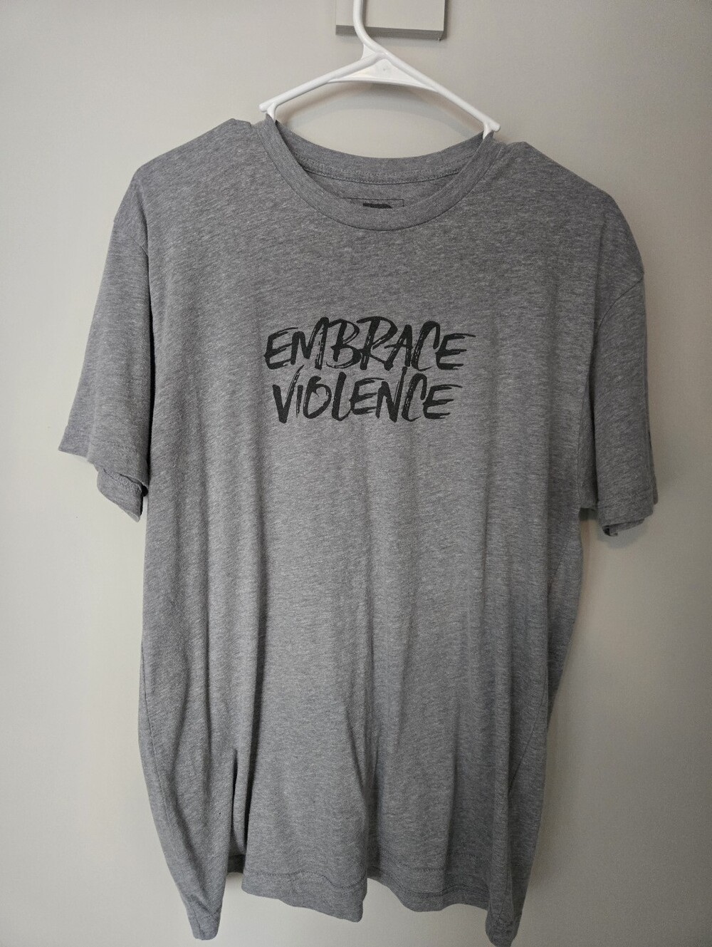 NFQ Embrace Violence Basic Training T-Shirt - Size Large